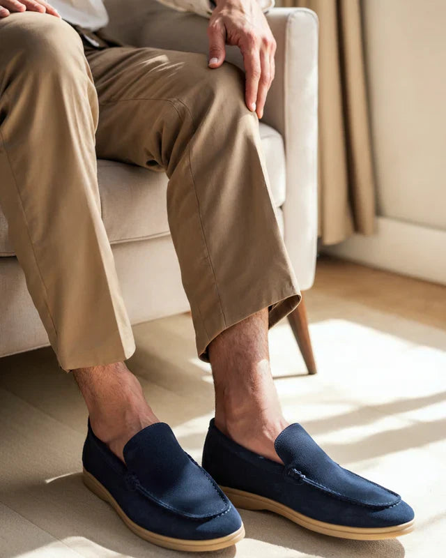 Old Money Premium Suede Loafers